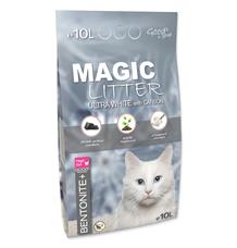 Kočkolit MAGIC LITTER Bentonite Ultra White with Carbon 5 l