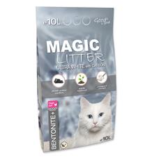 Kočkolit MAGIC LITTER Bentonite Ultra White with Carbon