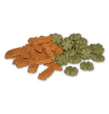 CARROT CLOVER MIX - mrkvičky a čtyřlístky pro hlodavce 1 kg