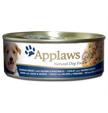 Konzerva APPLAWS Dog Chicken, Salmon & Rice 156 g Konzerva APPLAWS Dog Chicken, Salmon & Rice 156 g