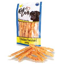 KIDDOG kuřecí prsa ve spirále 80 g KIDDOG kuřecí prsa ve spirále 80 g