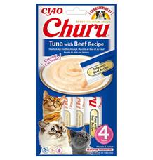 Churu Cat Tuna with Beef Recipe 4x14g Churu Cat Tuna with Beef Recipe 4x14g
