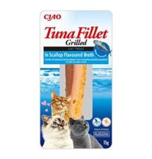 Churu Cat Tuna Fillet in Scallop Flavoured Broth 15g Churu Cat Tuna Fillet in Scallop Flavoured Broth 15g