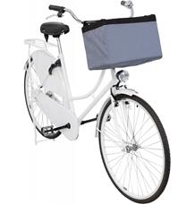 Front-Box transportní košík na řidítka, 38 x 25 x 25cm, šedá (max. 6kg)