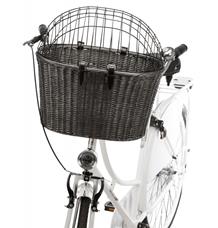 Transportní košík na řidítka, 44 x 34 x 41cm, antracit (max. 5kg) 1 ks