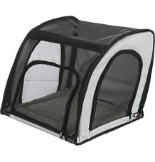 Autosedačka uzavíratelná, skládací, 4 strany celosíťové, 44 x 37 x 40 cm, šedo/černá Autosedačka uzavíratelná, skládací, 4 strany celosíťové, 44 x 37 x 40 cm, šedo/černá