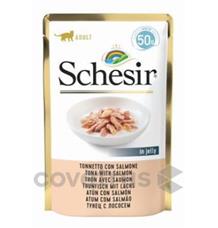 Schesir Cat kapsa Adult tuňák/losos 50 g Schesir Cat kapsa Adult tuňák/losos 50 g