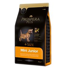 PROSPERA Plus Mini Junior 8 kg + pochoutka 230g ZDARMA PROSPERA Plus Mini Junior 8 kg + pochoutka 230g ZDARMA