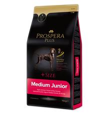 PROSPERA Plus Medium Junior 15 kg + pochoutka 230g ZDARMA PROSPERA Plus Medium Junior 15 kg + pochoutka 230g ZDARMA