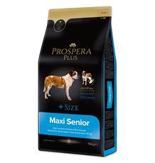 PROSPERA Plus Maxi Senior 15 kg + pochoutka 230g ZDARMA PROSPERA Plus Maxi Senior 15 kg + pochoutka 230g ZDARMA