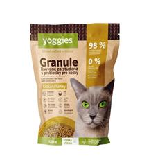 Yoggies Granule pro kočky s krocaním masem, lisované za studena s probiotiky 1,2 kg Yoggies Granule pro kočky s krocaním masem, lisované za studena s probiotiky 1,2 kg