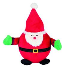 Vánoční kulaté figurky SANTA CLAUS, TUČNÁK, SNĚHULÁK 18 cm