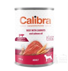 Calibra Dog konz.Adult hovězí s mrkví