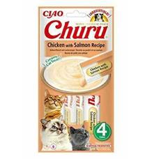Churu Cat Chicken with Salmon Recipe 4x14g