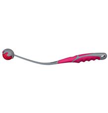 Katapult gum.rukojeť s mech.míčem, střední