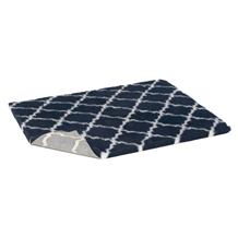 Vetbed protiskluz / Drybed modrá s mřížkou, vlas 30 mm 75 x 50m