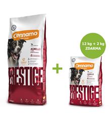 Prestige Dog Adult Medium Lamb 12kg + 2kg ZDARMA