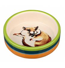 Keramická miska s motivem křečka 80 ml/ 8 cm Keramická miska s motivem křečka 80 ml/ 8 cm