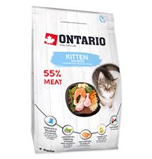 ONTARIO Kitten Salmon 2 kg + 4ks kapsiček ZDARMA ONTARIO Kitten Salmon 2 kg + 4ks kapsiček ZDARMA