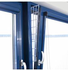 Ochranná mřížka do okna boční 62 x 16/7 cm bílá Ochranná mřížka do okna boční 62 x 16/7 cm bílá