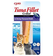 Churu Cat Tuna Fillet in Shrimp Flavoured Broth 15g Churu Cat Tuna Fillet in Shrimp Flavoured Broth 15g