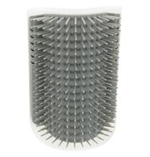 Masážní kartáč k upevnění na roh 8 x 13 cm šedý 1 ks Masážní kartáč k upevnění na roh 8 x 13 cm šedý 1 ks