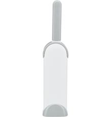 Kartáč na odstranění srsti z textilu, s čistící základnou, bílá/šedá 1ks/33cm