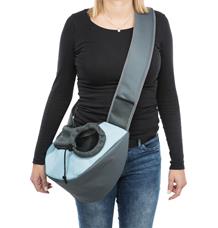 Taška přes rameno SLING, 50 x 25 x 18cm, světlešedá/světlemodrá (max. 5kg) Taška přes rameno SLING, 50 x 25 x 18cm, světlešedá/světlemodrá (max. 5kg)