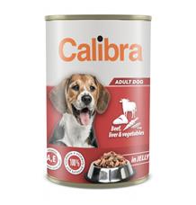 Calibra Dog konz.Beef,liver&veget. in jelly