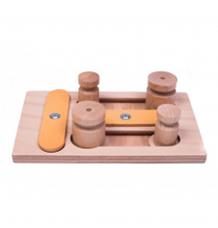 Dřevěný hlavolam Playground - Modul 2F 1 ks Dřevěný hlavolam Playground - Modul 2F 1 ks