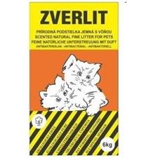 ZVERLIT oranžový jemná svůní Podestýlka kočka 6 kg