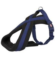 Nylonový postroj PREMIUM podšitý - indigo S:hruď:35-50cm/20mm Nylonový postroj PREMIUM podšitý - indigo S:hruď:35-50cm/20mm