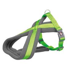 Nylonový postroj PREMIUM podšitý - jablko L:hruď:60-100cm/25mm Nylonový postroj PREMIUM podšitý - jablko L:hruď:60-100cm/25mm