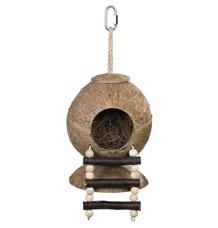 Domek kokos křeček se žebříkem Nobby 31x 11,5cm 1 ks