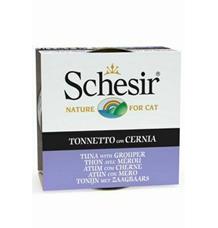 Schesir Cat konz. Adult tuňák/kanic 85G Schesir Cat konz. Adult tuňák/kanic 85G