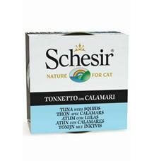 Schesir Cat konz. Adult tuňák/oliheň 85G Schesir Cat konz. Adult tuňák/oliheň 85G