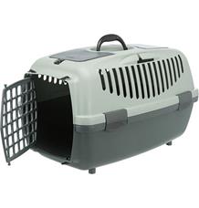 Be Eco Capri 3 transportní box, S: 40 x 38 x 61 cm, antracit/ šedo-zelená (max. 12kg)