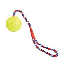 Vrhací míč z přírodní tvrdé gumy, na laně, HipHop