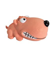 Mini pejsek BigHead, se zvukem, latex,  HipHop 9 cm