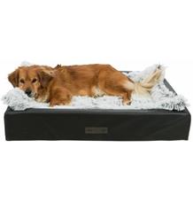 REMO Vital lůžko hranaté s okrajem, 110 x 80 cm, umělá kůže, černá REMO Vital lůžko hranaté s okrajem, 110 x 80 cm, umělá kůže, černá