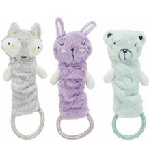 JUNIOR visicí plyšové zvířátko, šustící, 33cm JUNIOR visicí plyšové zvířátko, šustící, 33cm