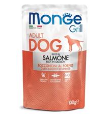 MONGE GRILL kapsička s lososem pro psy 100 g MONGE GRILL kapsička s lososem pro psy 100 g