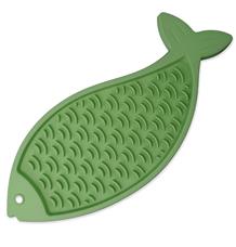 Podložka EPIC PET Lick & Snack lízací ryba pastelová zelená 28 x 11,5cm