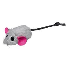 Plyšová myška s pevným středem a catnipem 5 cm (6ks/bal.) 5 cm (6ks/bal.)