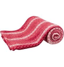 Vánoční deka LUMI červeno-bílá 150x100cm Vánoční deka LUMI červeno-bílá 150x100cm