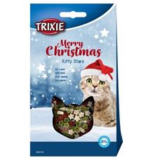 Vánoční hvězdičky s jehněčím, pamlsek pro kočky, 140 g