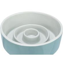 Keramická miska k pomalému krmení, kruhy 0,45 l/ ø 14 cm