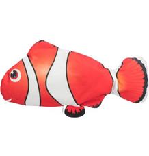 Ryba "NEMO" jako živá, mrskající se, s catnipem, látka, 26 cm