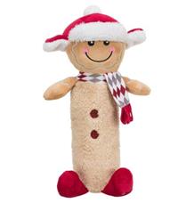 Xmas GINGERBREAD, plyšový perníček s pet lahví uvnitř, 36 cm 1 ks
