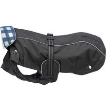 Outdoorový kabátek ROUEN 2v1, střih buldok, černá/modrá M: 52 cm